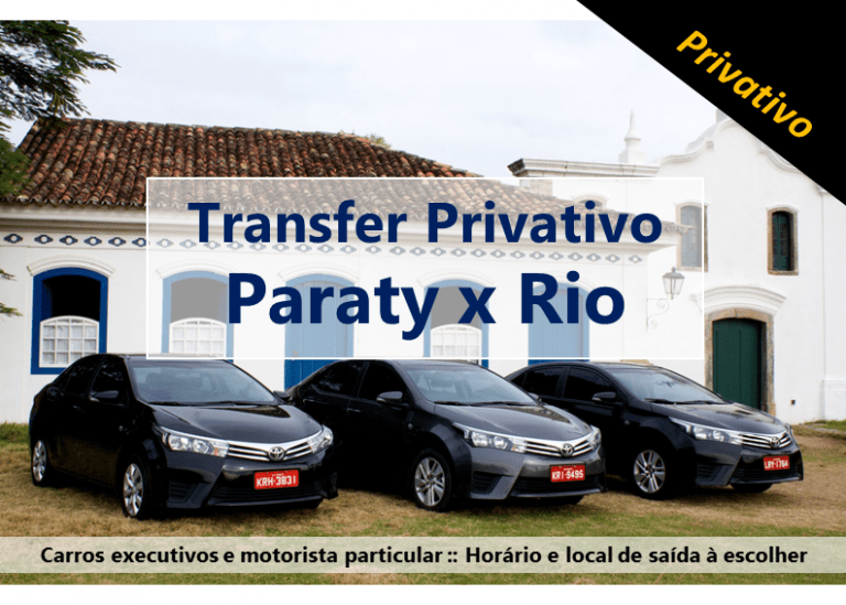 Transfer Privativo – Paraty x Rio