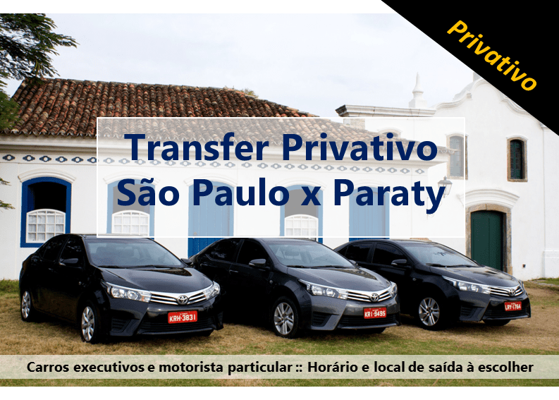 Transfer Privativo Standard São Paulo x Paraty