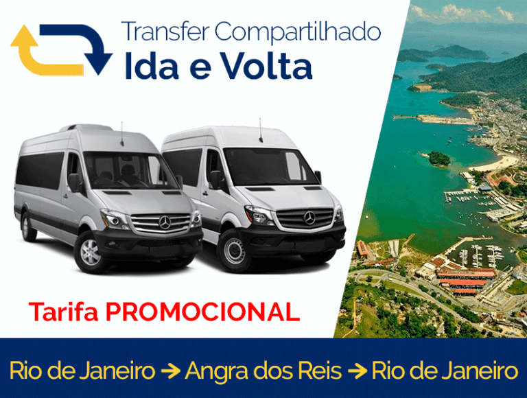 Transfer Ida e Volta – Rio de Janeiro x Angra dos Reis x Rio de Janeiro